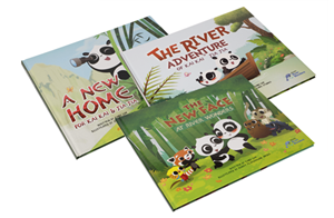 Picture of Giant pandas Kai Kai and Jia Jia storybook series (set of 3 English titles)